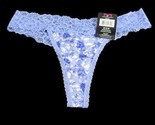 NWT MAIDENFORM WOMEN&#39;S FEELING SEXY PERIWINKLE AND FLORAL THONG SIZE LARGE  - $10.45