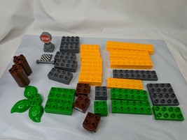 Mega Bloks Replacement Blocks Green Yellow Gray Green - $12.95