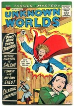 Unknown Worlds #18 1962- Witch Hunter of Salem VG - $36.38