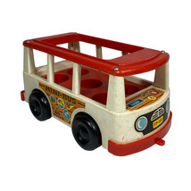 Fisher Price Little People Mini Bus Vintage 1969 - £5.65 GBP