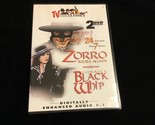 DVD Zorro Rides Again 1937, Zorro’s Black Whip 1944 Noah Beery, Linda St... - $9.00