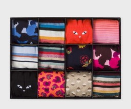 ️  Paul Smith Socks Large Gift Box Set of 12 Womens Socks 100% Authentic  - $112.71