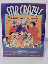 Stir Crazy! Oriental Dinner Party Game ~ Guests Cook SEALED - $12.99