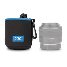 JJC Drawstring Neoprene Camera Lens Pouch Case, Protective Lens Bag for Mirrorle - £15.17 GBP