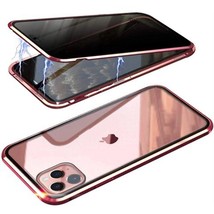 Transparent Metal Magnetic Absorption Case for iPhone 11 6.1&quot; ROSE GOLD - £7.56 GBP