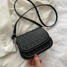 Korea Style Casual Crossbody Bags For Women New Embroidery Plaid Shoulder Bag Fa - £20.43 GBP