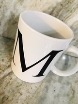Letter “M” 14oz Mug Home Office Work Coffee Cup-FREE Gift WRAP-BRAND NEW-SHIP24H - £19.64 GBP
