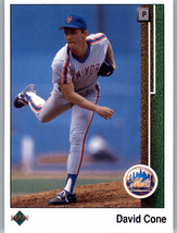 1989 Upper Deck 584 David Cone  New York Mets - £0.77 GBP