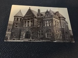 Springfield Ohio Post Office Old Building Early 1900&#39;s Ivy Wall  Horse &amp; Buggy  - £19.73 GBP