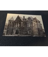 Springfield Ohio Post Office Old Building Early 1900&#39;s Ivy Wall  Horse &amp;... - £20.13 GBP