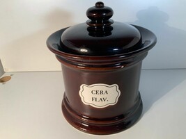 VINTAGE APOTHECARY JAR CERA FLAV - £62.87 GBP