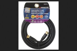 Monster Cable Video Coaxial Cable Digital 75 Ohm 12 &#39; Carded - $27.58 CAD
