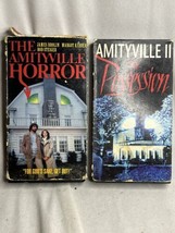 VHS The Amityville Horror 1 &amp; 2 Possession Goodtimes - £4.73 GBP