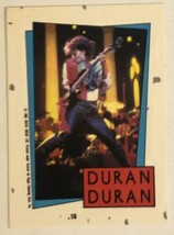 Duran Duran Trading Card Sticker 1985 #16 - $1.97