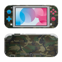 For Nintendo Switch Lite Protective Vinyl Skin Wrap Green Camo Decal - £10.39 GBP