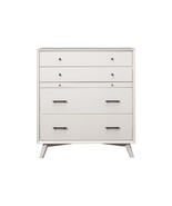 38&quot; White Solid Wood Four Drawer Chest - $1,469.04 CAD