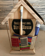 Design Your Own Bird House Allready Assembled &amp; Ready To Color - £10.31 GBP