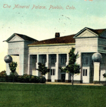 The Mineral Palace Pueblo Colorado Postcard Vintage Posted 1 Cent Frankl... - $13.50