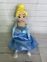 Ty Disney Sparkles Cinderella Doll Plush Stuffed Toy Blue Dress - £11.63 GBP
