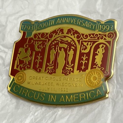 1993 Great Circus Parade 200th Anniversary Milwaukee Wisconsin Lapel Hat... - $9.95