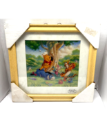 Disney Winnie the Pooh Loves Honey &amp; Friends 14&quot; x 15&quot; Framed &amp; Matted P... - $19.80