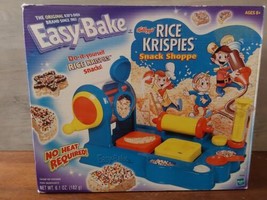 Easy-Bake Rice Krispies Snack Shoppe Hasbro 2002 Mix Shape Decorate Eat No Heat - £24.98 GBP