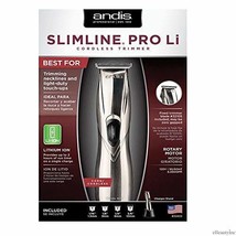 Trimmer Slimline Ion By Andis, Professional Slimline Cord/Cordless, 6000Spm. - £65.22 GBP