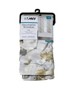 VCNY Home Decorative Window Ann Filters Light Floral 2 Sheers 26x63in - $477.37 MXN