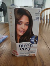 Clairol Nice N Easy 3 Brown Black Hair Color - £15.73 GBP