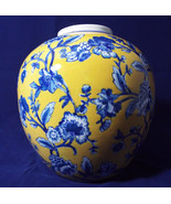 Centrum Versailles Porcelain Vase Designed by Pam Marker Blue Floral on ... - £39.84 GBP