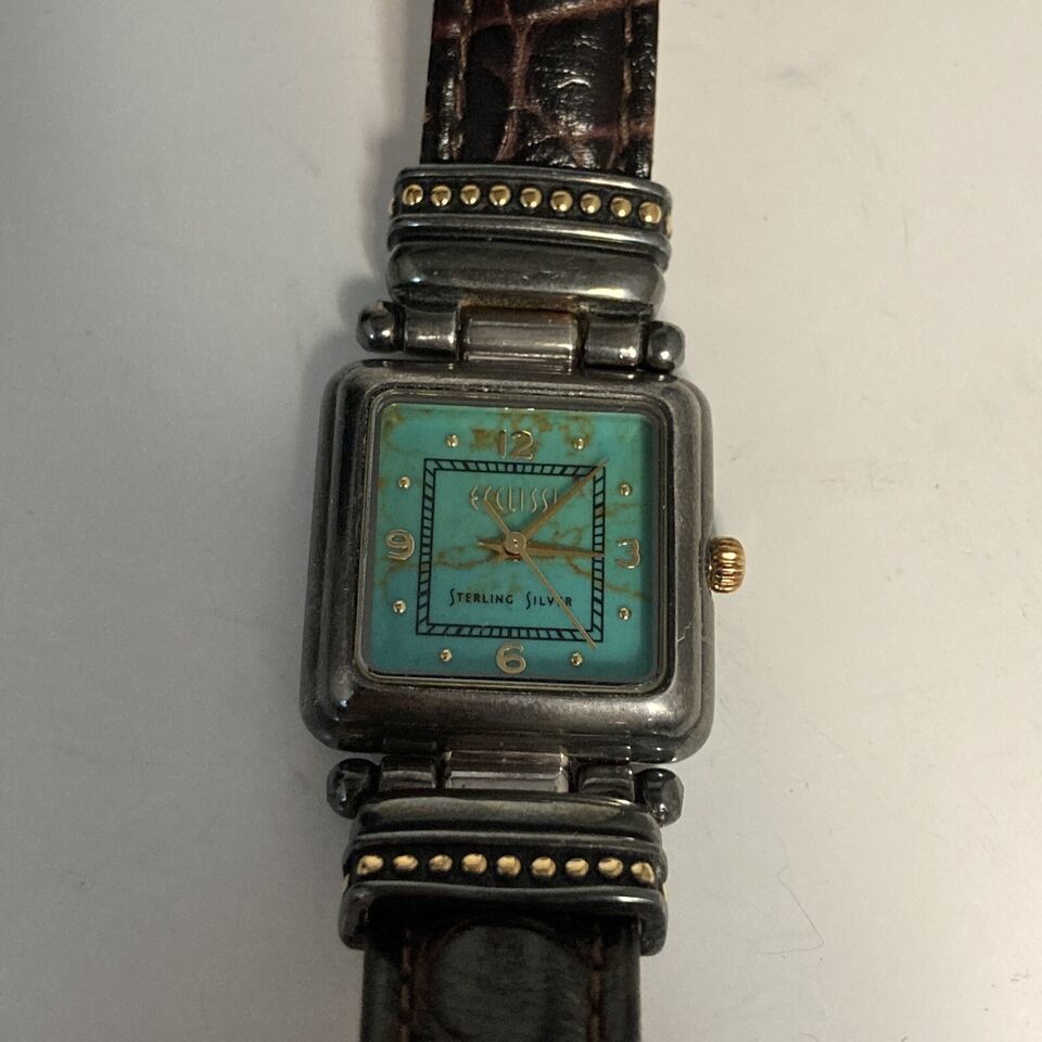 Ecclissi 925 Sterling Silver 22490 Women&#39;s Watch New Battery - $39.55