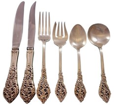 Florentine Lace by Reed &amp; Barton Sterling Silver Flatware Service Set 72 Pieces - £3,402.22 GBP