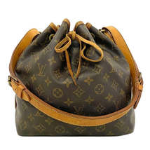 Louis Vuitton Purse Shoulder Bag Petit Noe Brown - $1,468.54