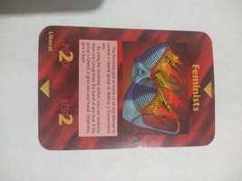 Illuminati New World Order INWO UnLimited Card Game NWO Feminists - £2.29 GBP