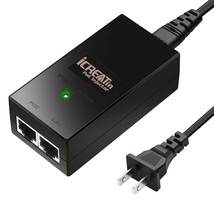 Gigabit PoE+ Injector, 30W POE Power Adapter, IEEE802.3af &amp; 802.3at Comp... - $27.99