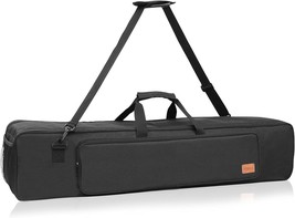 Toribio Tripod Carrying Case With Padded Water-Resistant, Microphone Stands - £32.30 GBP