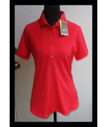 Nike Golf Women&#39;s Tour Performance Dri-Fit Polo Top Red Size Small NEW - $29.77 CAD