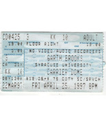 GARTH BROOKS TICKET STUB 1997 SYRACUSE CARRIER DOME SYRACUSE UNIVERSITY ... - €12,64 EUR