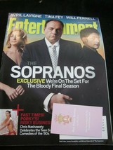 Entertainment Weekly Magazine April 13 2007 The Sopranos Avril Lavigne Tina Fey - £7.98 GBP