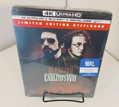 Carlito’s Way 4K Collector Steelbook (4K+Blu-ray) NEW-Box Shipping - £70.78 GBP