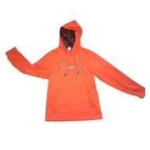 Orange Color Hooded Under Armour Sweatshirt - £50.68 GBP