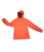 Orange Color Hooded Under Armour Sweatshirt - £50.39 GBP