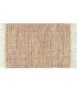 Artisan Handwoven Dollhouse Rug 4&quot;x6&quot; Pink  Rag #50, Cotton - €26,30 EUR