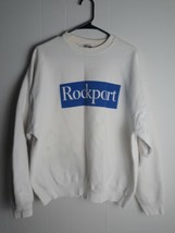 Rockport Men’s Pullover Sweatshirt White Fruit Of The Loom XL - $410.19 MXN