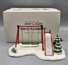 Department 56 Snow Village &quot;Winter Playground&quot; #5436-4 (Retired) - $18.69