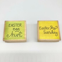 Easter 2 piece Stamp Bundle Egg Hunt Sunday Script - £7.91 GBP
