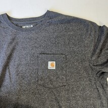 Carhartt K87 CRH Men's Gray Cotton Blend Short Sleeve T-Shirt Size 2XL Chest 56" image 9