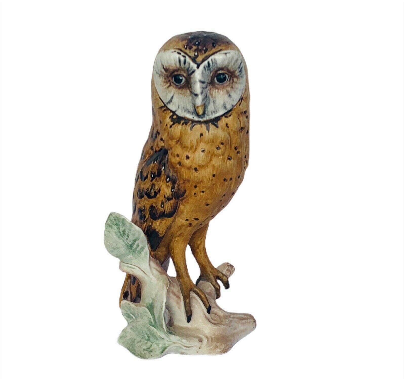 Owl figurine vtg sculpture Goebel Hummel Western Germany W 1975 barn orfrale mcm - £50.63 GBP