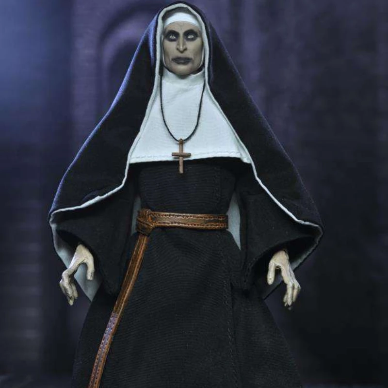 NECA  American Horror Movie Ghosts Nuns Cloth Clothes Mobile Doll Movable - £74.56 GBP+