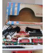 New Bright 181 Logger Bears Animated Musical Holiday Train Set Battery W... - $66.45
